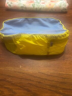 BAGGU packing cube Yellow Blue Peach Travel Organizer Pouch